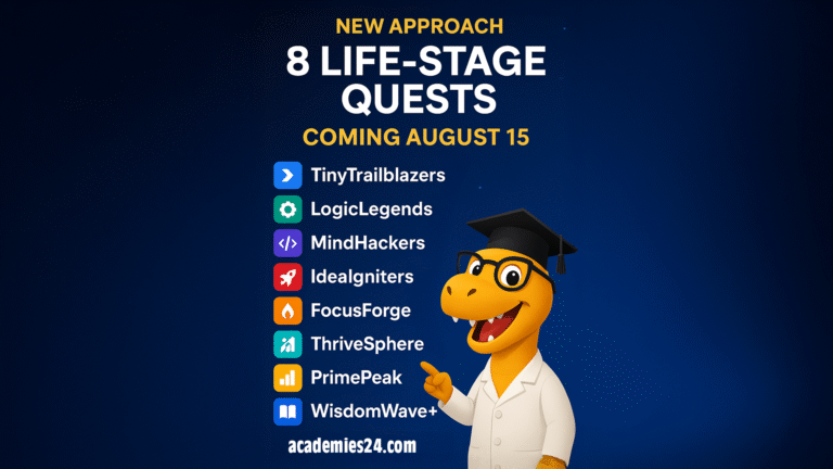 New Approach Launch: 8 Life-Stage Quests — Coming August 15!
