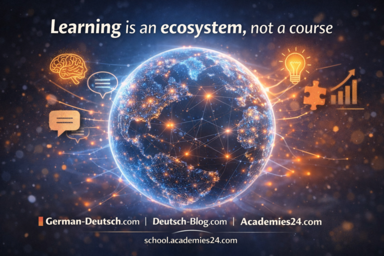 Learning is an ecosystem, not a course